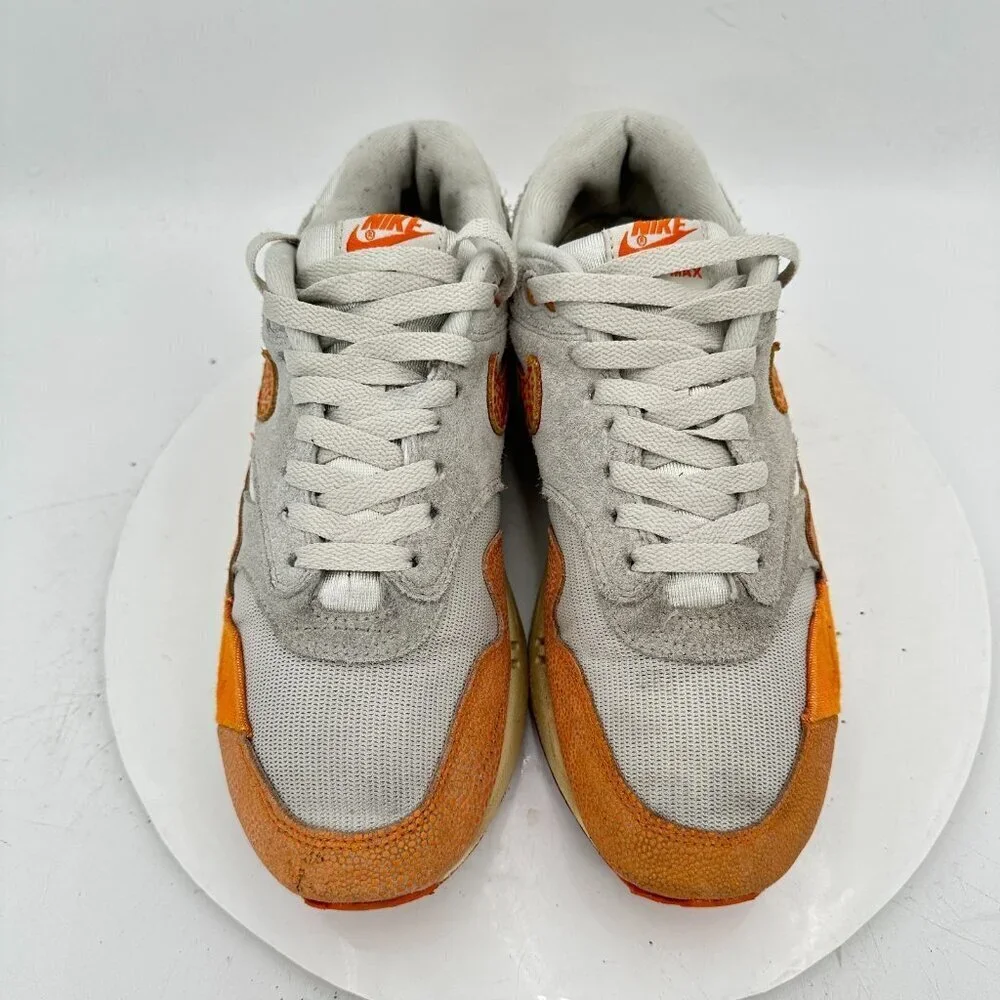 Nike Air Max 1 Master Women Size 9.5 DZ4709-001 Magma Orange Suede Training Shoe